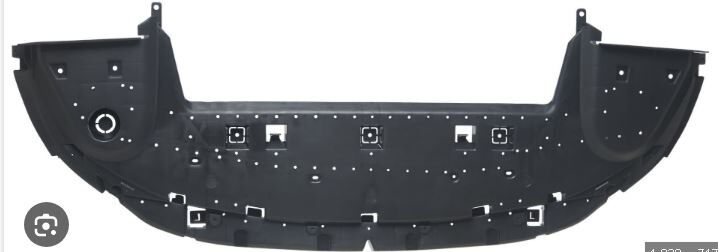 98114500xt PEUGEOT 5008 2016 Sonrası Ön tampon Alt Muhafaza Deflektör 98114500xt